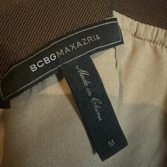 BCBG MaxAzria Bronze Combo Doroshea Sequin Pencil Skirt size medium - Picture 4 of 4